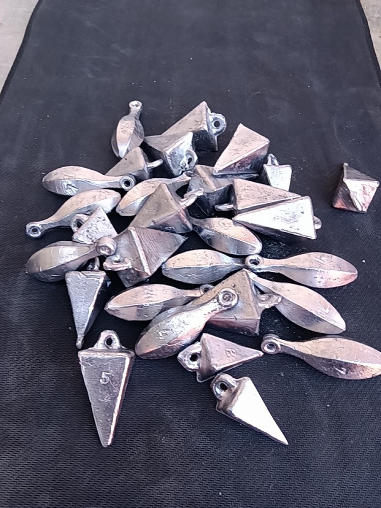 fishing sinkers bulk over 7 lbs 