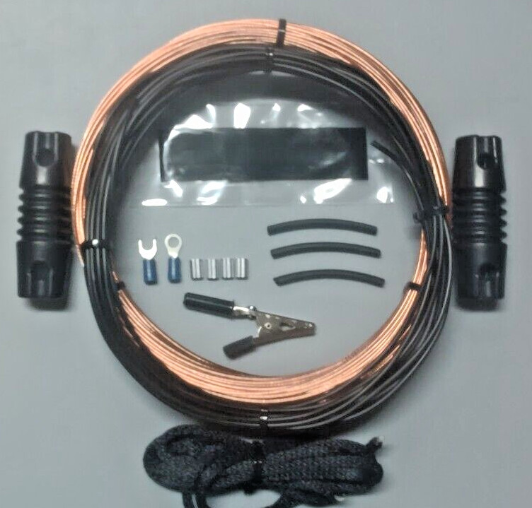 Shortwave Radio Receiver Antenna  100' Bare Copper Longwire EZ UP w/inst