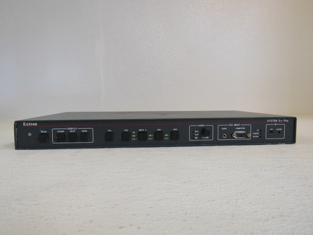 Extron Electronics System 5cr Plus Video And Audio Switcher 33-559-01 A