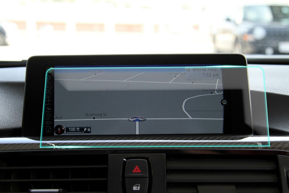 Crystal Clear Screen Protector for 2015 BMW M3 Vehicle Navigation
