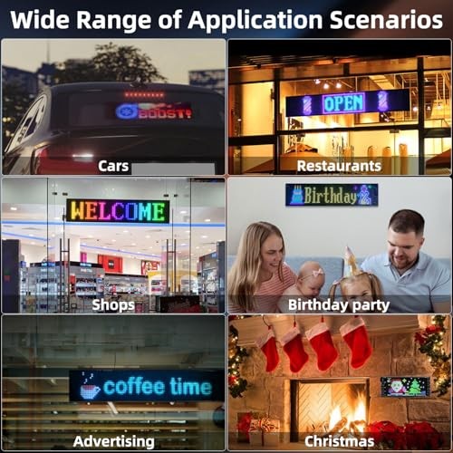 2PCS 13.7'' X 4'' Devil Eyes Light for Cars, Dynamic Big Led Eyes 13.7 X 4 Inch