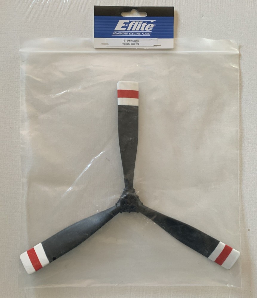 E-Flite 12x7” Propeller EFLP120703B NEW