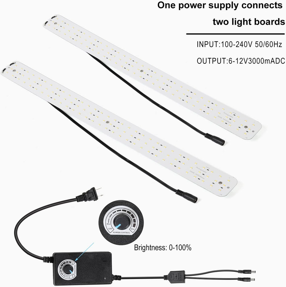 Dimmable LED Light Set for Photography Light Box - 4 Pack