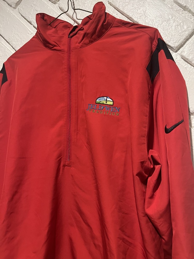 Nike. Jeld-Wen Tradition Golf Jacket. Wind/water resistant pullover. Men's M