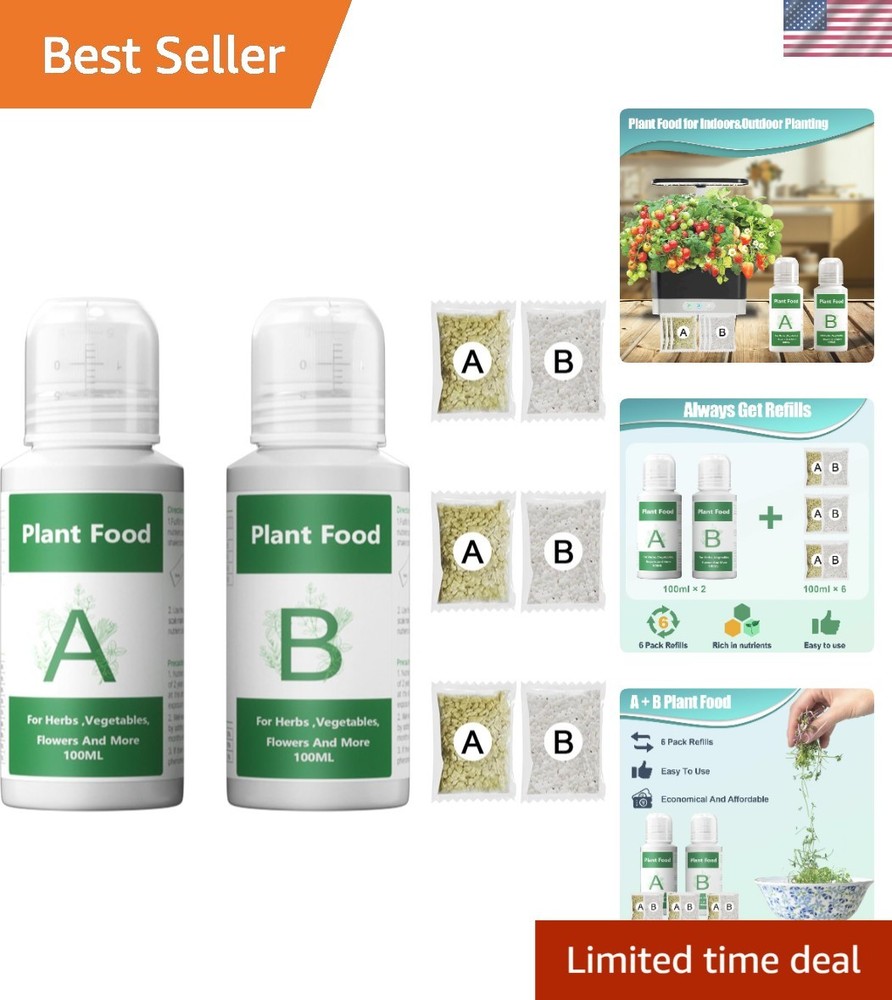 Versatile Hydroponic Solution A & B 800ml for Indoor and Outdoor Plants