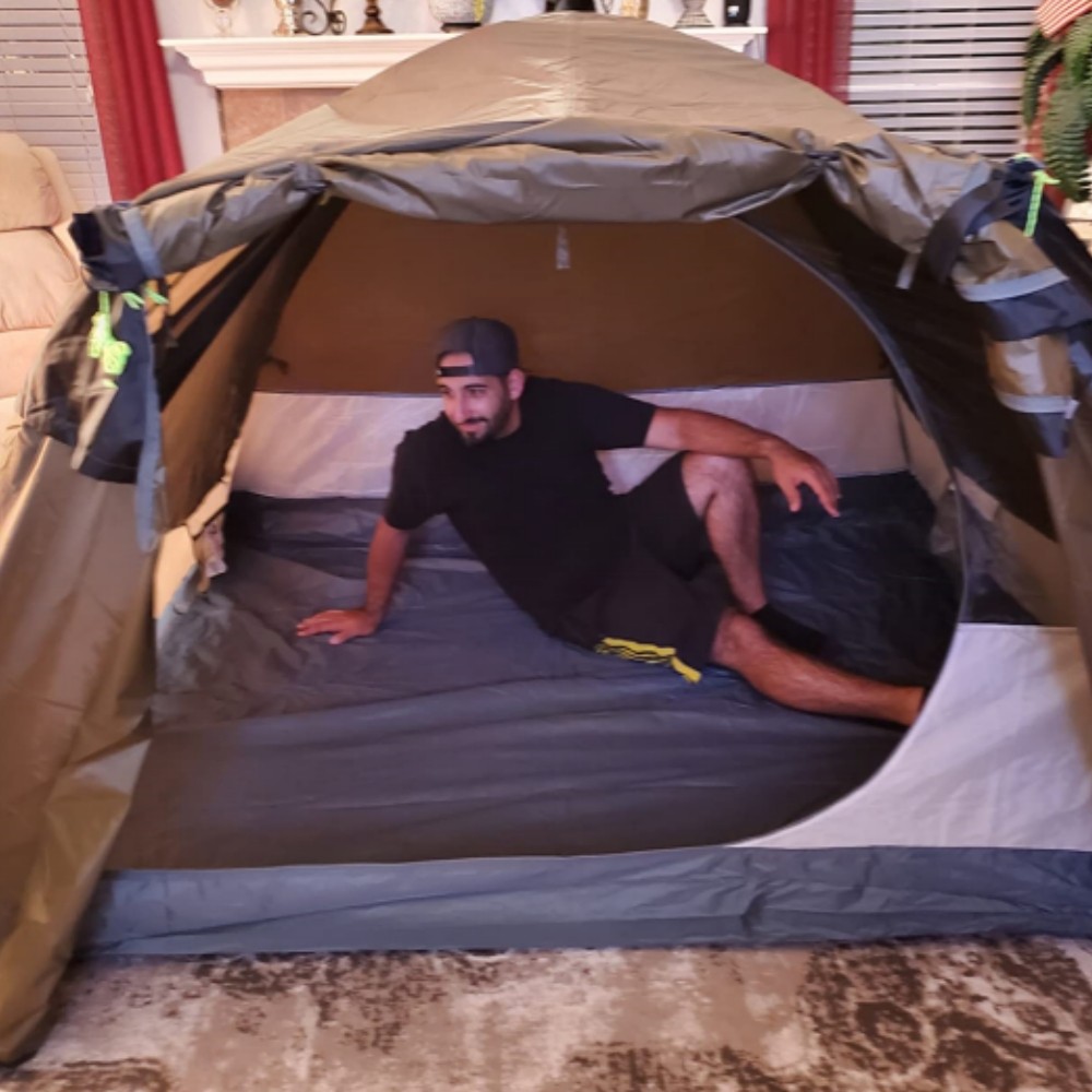 2 3 Man Person Camping Tent Portable Outdoor Hiking Tent Easy Setup 4-Season