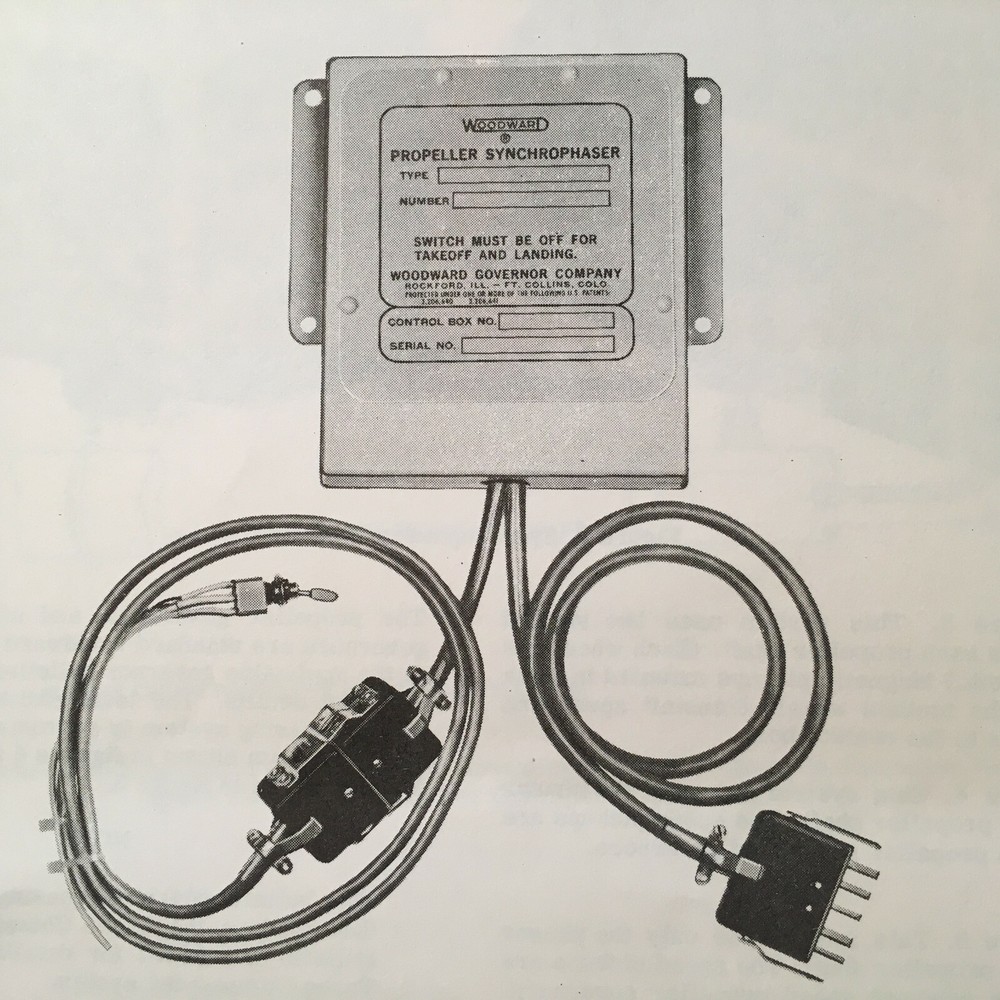 Woodward Electronic Propeller Synchrophaser Service Manual