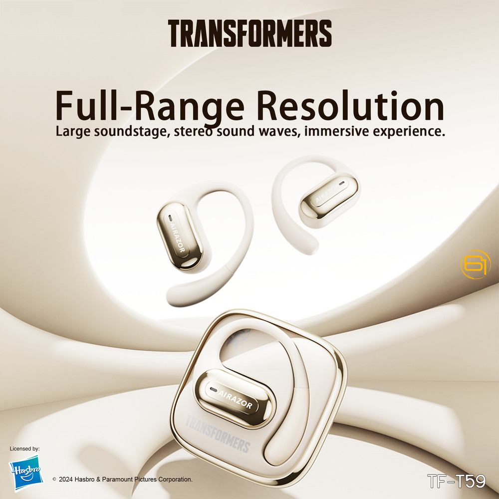 Transformers TF-T59 Ear-Hook Wireless Bluetooth Earbuds with Mic - Airazor™