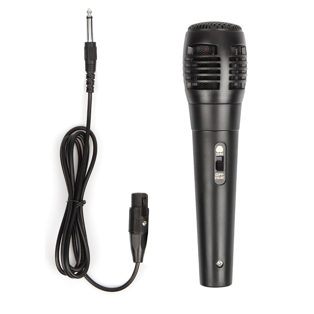 6.35mm Professional Wired Microphone Handheld Dynamic Mic for Karaoke & Speaker