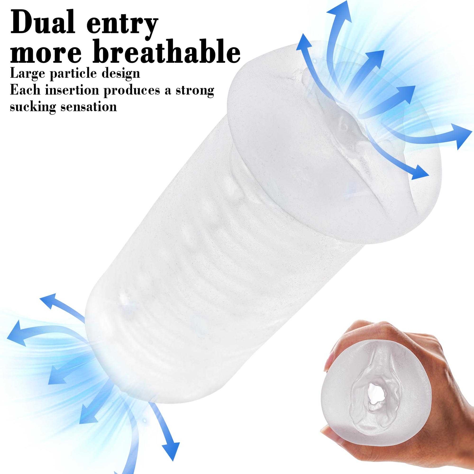 Male Sleeve Silicone Replacement Donut Sleeve for Penis Pump Vacuum Men Enhancer