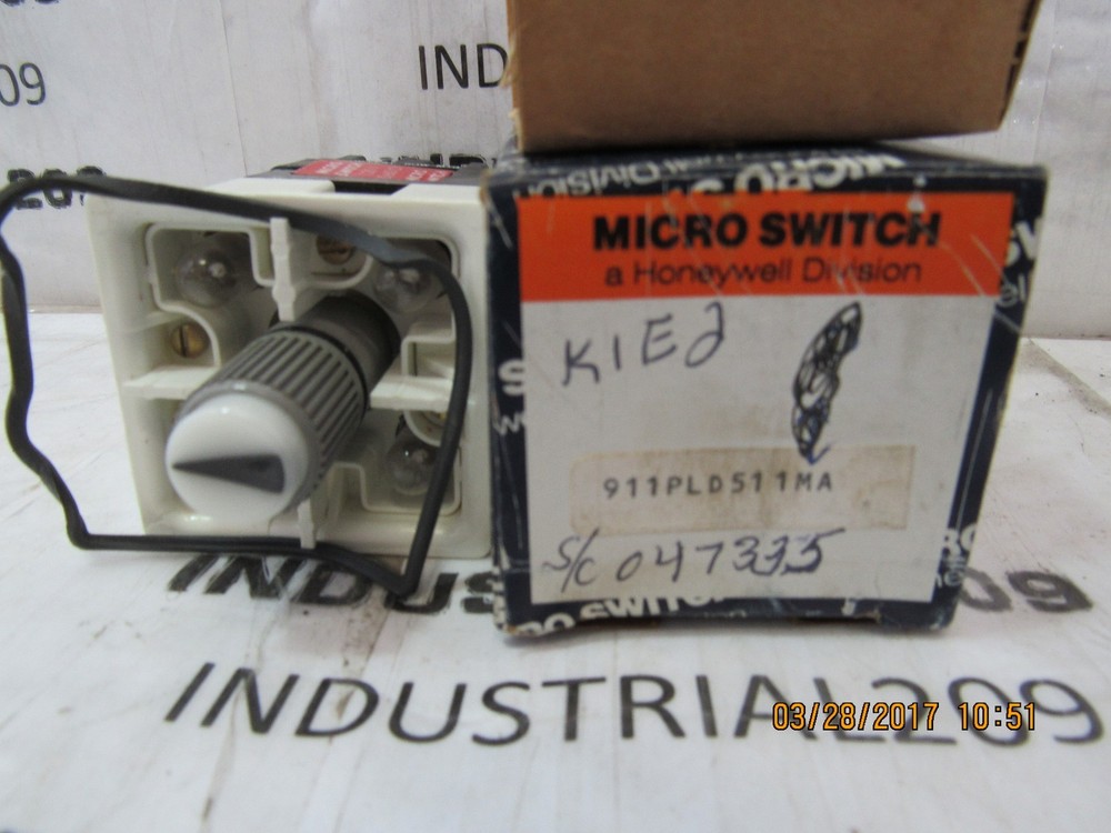 HONEYWELL MICRO SWITCH SELECTOR MODULE 911PLD511MA NEW IN BOX