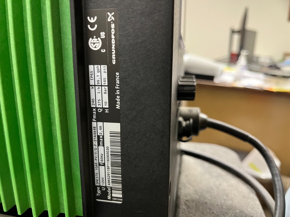 Grundfos Digital Dosing Pump, 1GPH