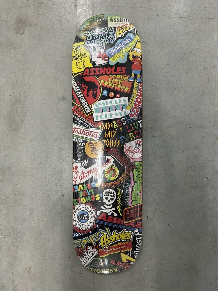 A**holes Live Forever (ALF) Skate Deck