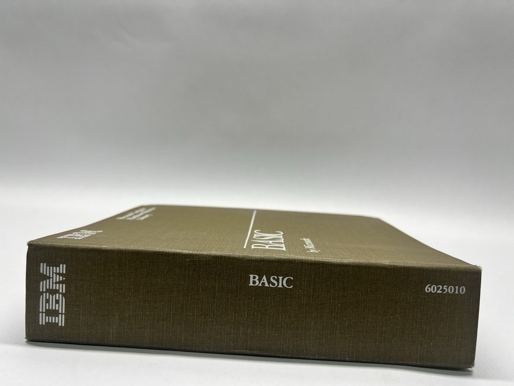 1982 IBM Personal Computer Hardware Reference Library Basic By Microsoft 6025010