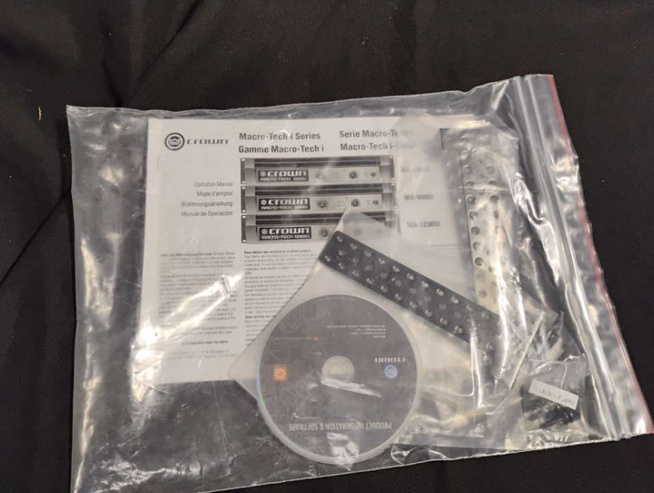 Crown I-Tech 6000 Power Amplifier