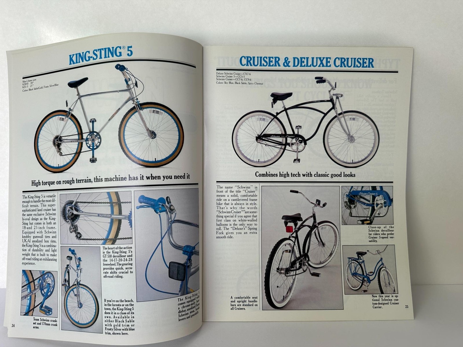 NOS original 1981 Schwinn Bicycle Full line CATALOG brochure Sting BMX