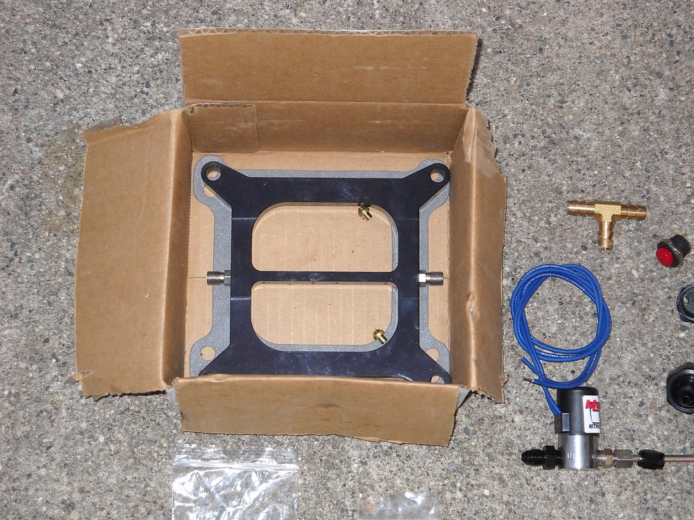 Nitrous Express Mainline Carb System with Bottle Nitrous Kit