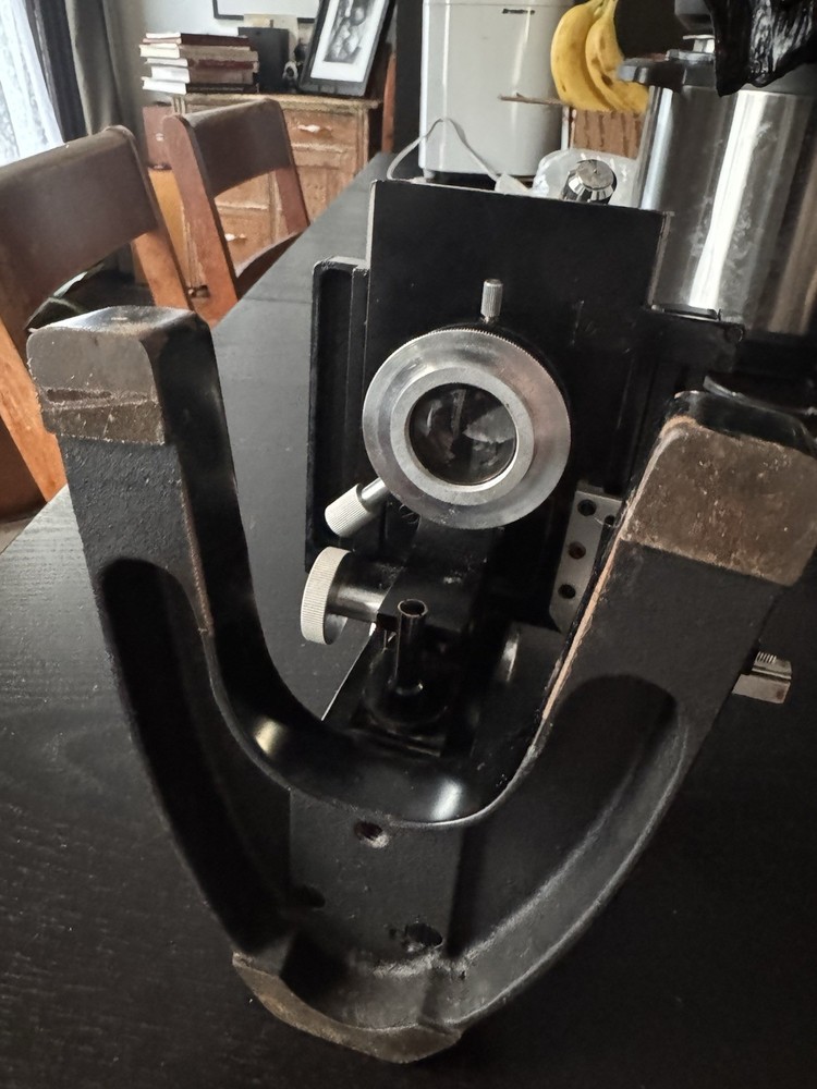 Vintage E Leitz Wetzlar Germany Microscope #427724 See Pics