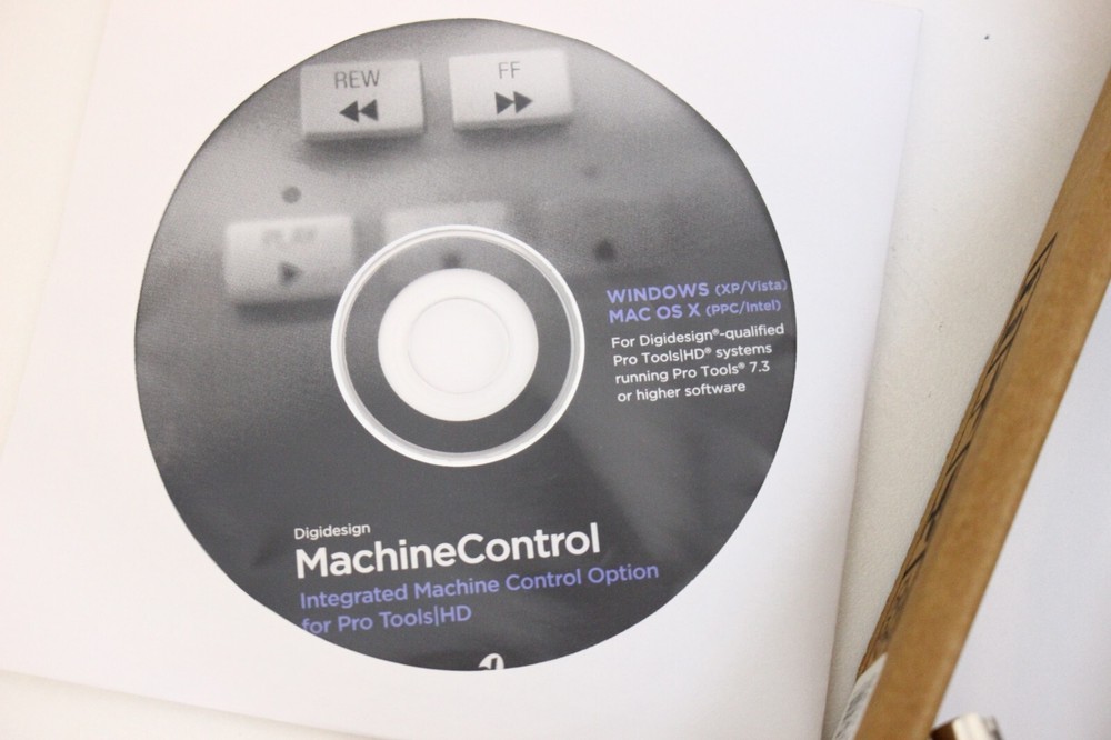 Digidesign Machine Control 9910-24727-00 Rev c Mac ProTools RARE OLD VERSION