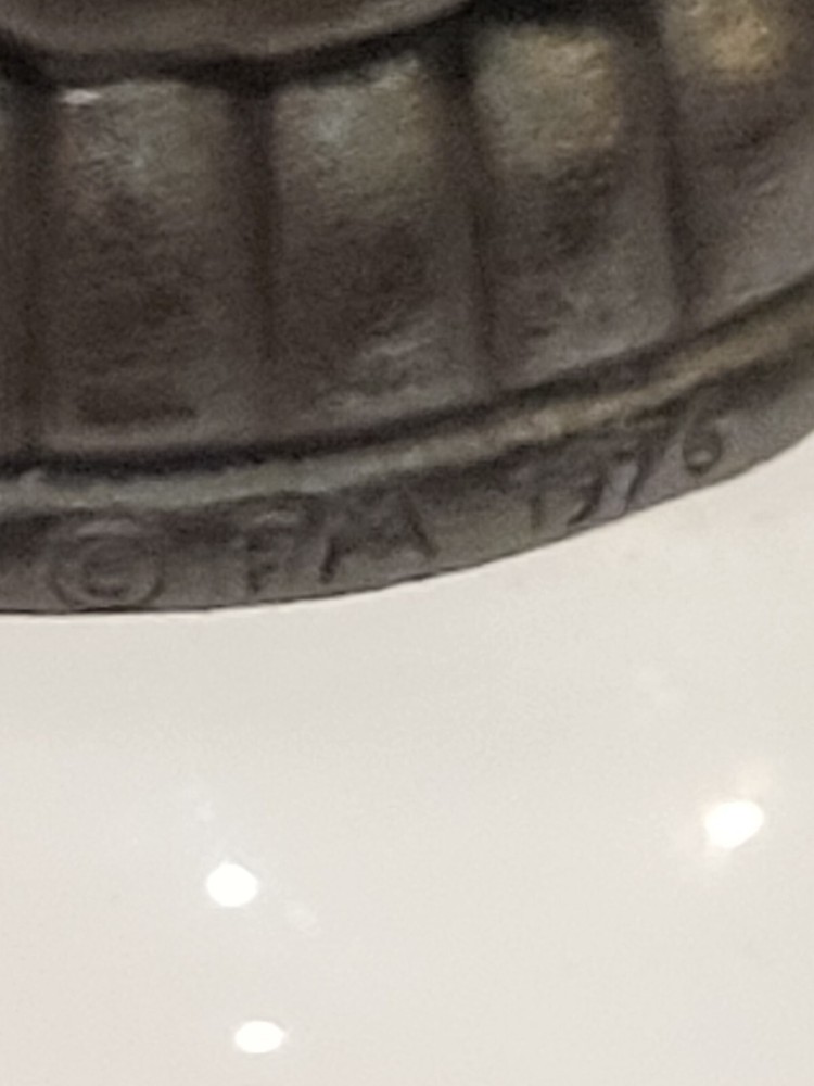 FRANKLIN MINT 1977 Silver & Crystal Bell