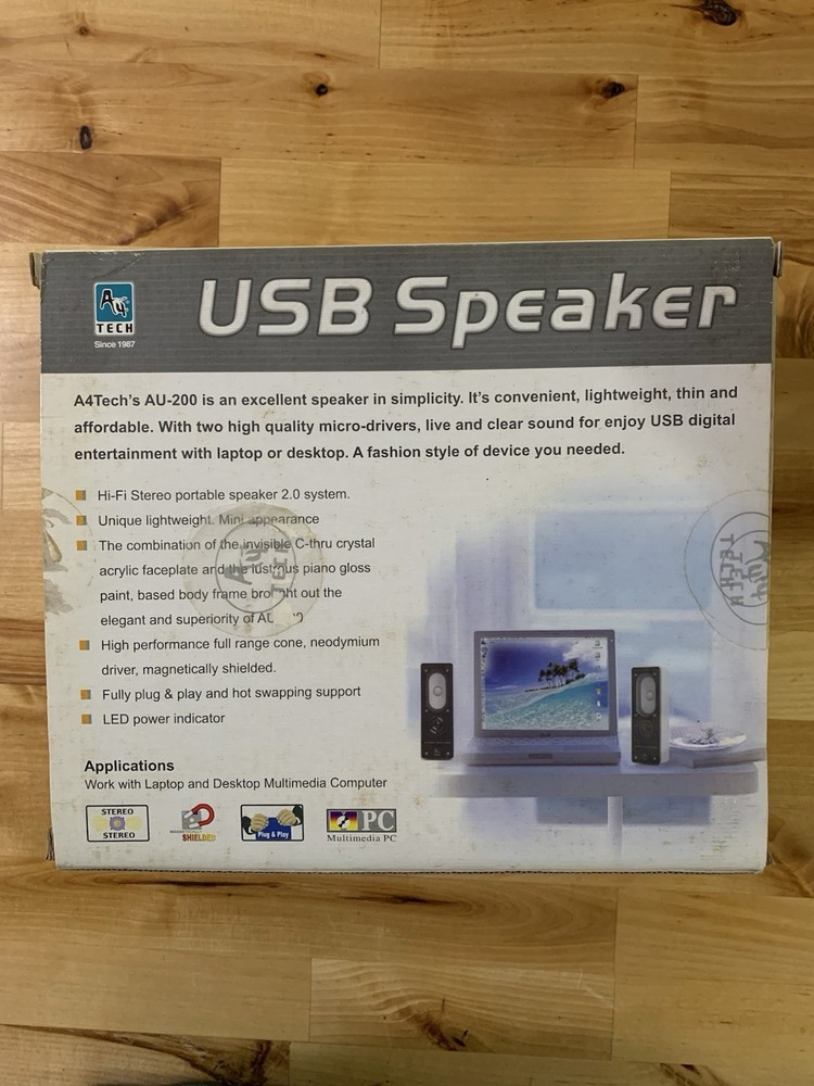USB Desktop Computer Speakers For PC Or Laptop