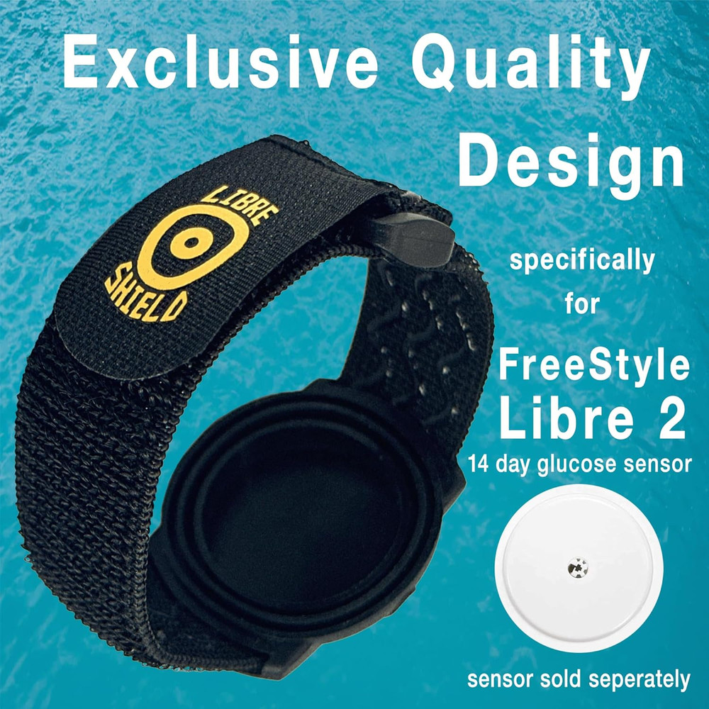 Armband 2 ~ Adjustable Flexible CGM Sensor Cover - Sensor Saver - No More Adhesi