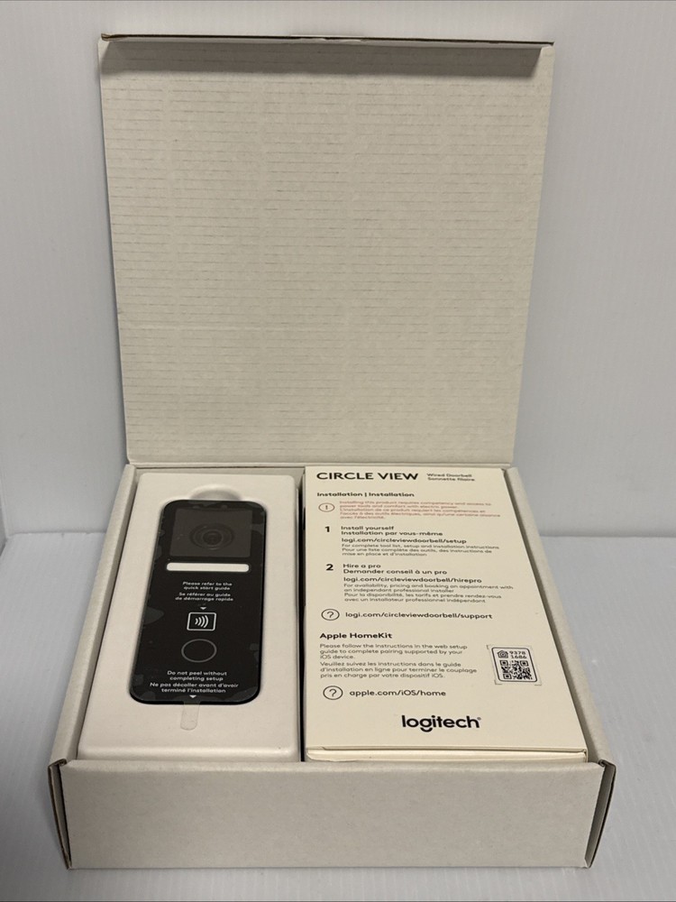 Logitech Circle View Wired Smart Doorbell/Read