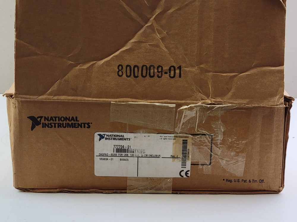 National Instruments DAQPad-6020E Data Acquisition System w/ SC-2043-SG Bundle