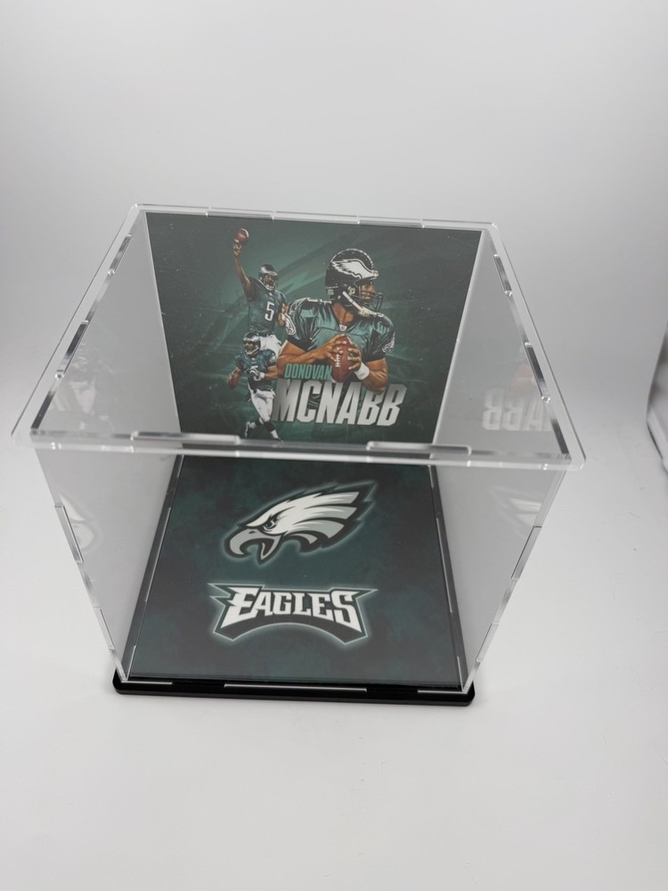 Donovan McNabb Custom Mini Helmet Display or Card Display - Eagles