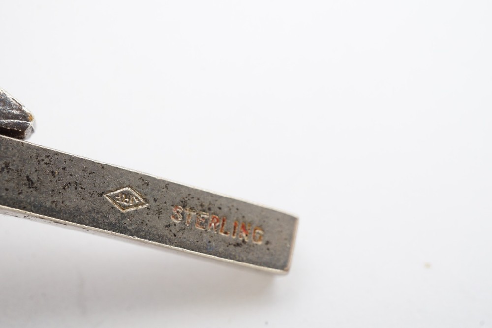 Vintage Sterling Silver 925 Rosary Crystal Beads 40"