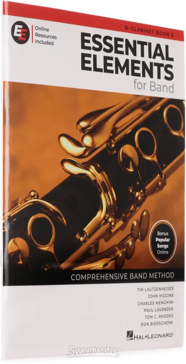 Hal Leonard Essential Elements for Band - Bb Clarinet, Book 2