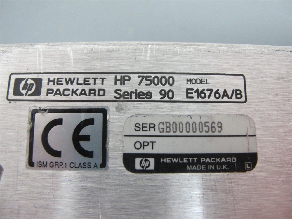 HP E1676B Sonet/SDH Transport Overhead Analyzer VXI Module E1676A/B
