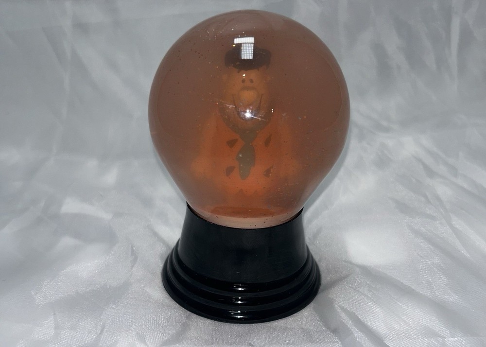 Vintage Vienna Snow Globe Fred Flintstone 5”