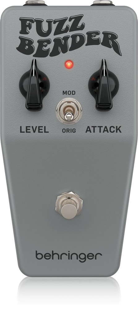 FUZZ BENDER Guitar Effects Pedal for Distortion and Fuzz
