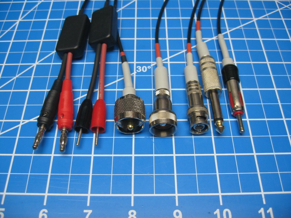 Custom Shielded Test Lead with Integral Capacitor for Vintage Test Gear