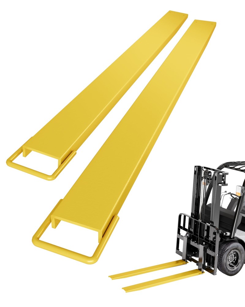 Pallet Forklift Extensions, 72"x5.5" Fork Extensions Heavy Duty Fork Extensions