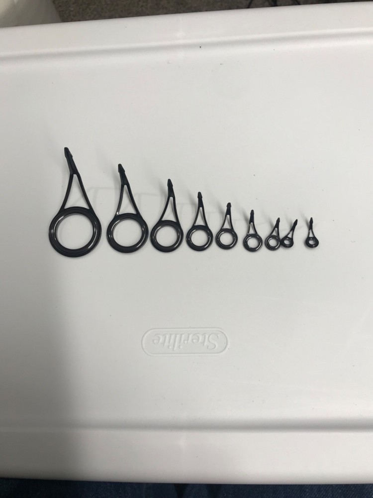 Rod Building Wrapping OEM Single Foot guide set 9pc