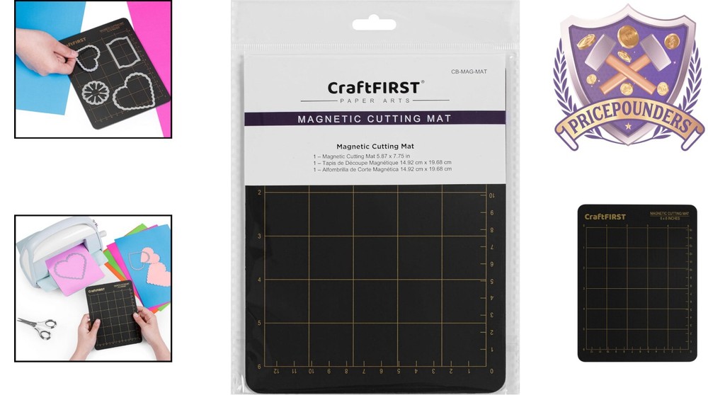 Cuttlebug-Compatible Magnetic Cutting Mat 5.87" x 7.75" – Enhanced Precision