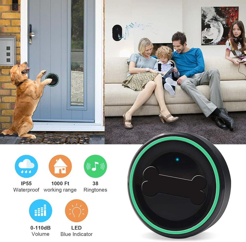 ChunHee Smart wireless Dog Doorbell