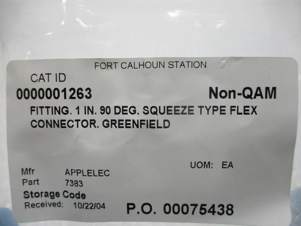 APPLETON 7383 FITTING NSNP