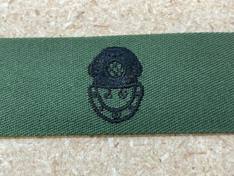 US Navy Embroidered Badge Diver Second Class OD Green Patch