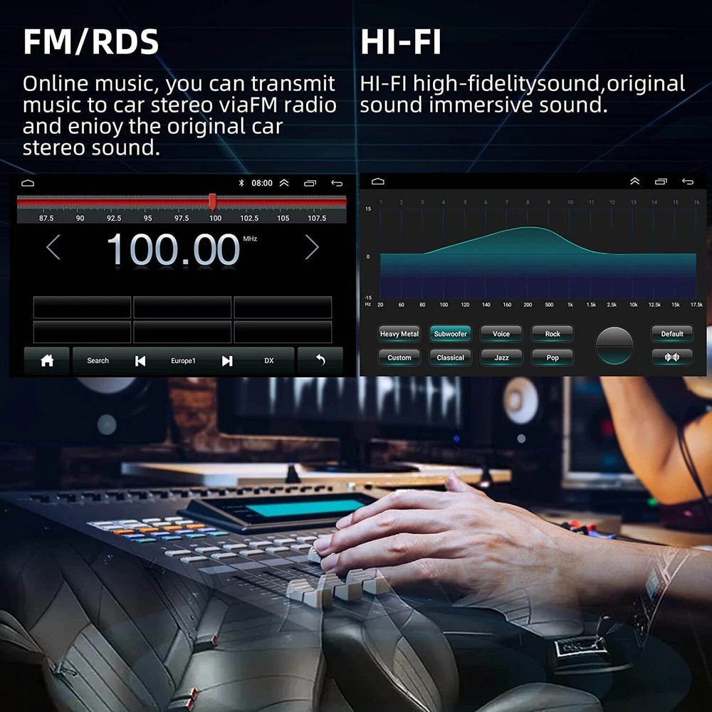 For 2013-2016 Dodge Dart Stereo Radio Android 14 CarPlay GPS DSP Touch Screen