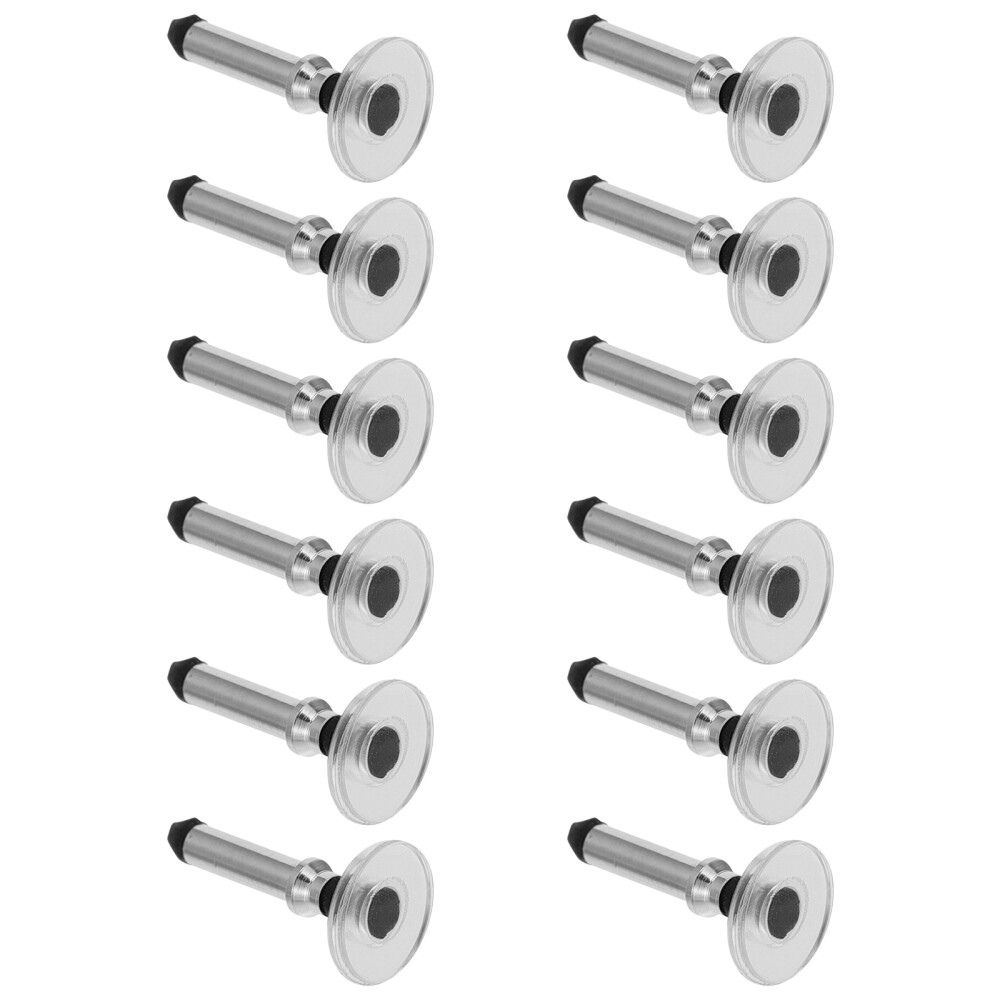 12 Pcs Screen Disc Touch Stylus Universal Replacement Tips Pen Travel