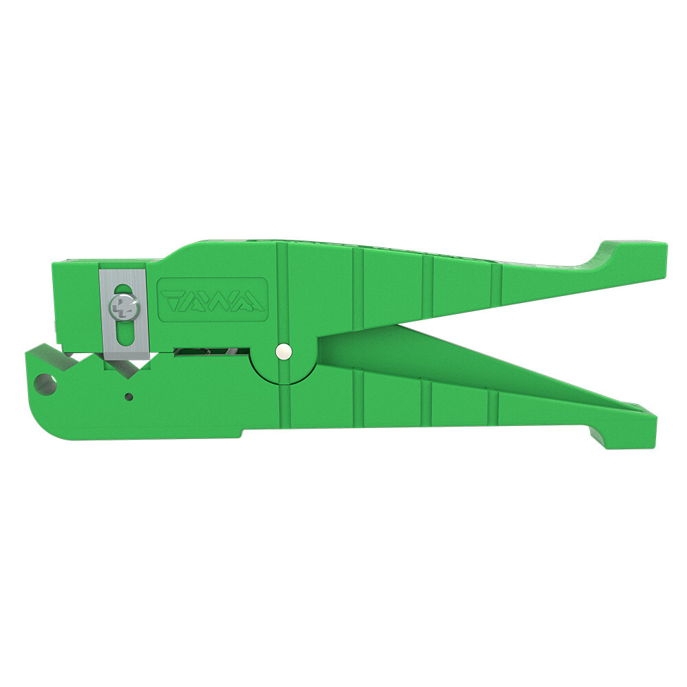Applicable Diameter 6.4-14.3mm Coax Cable Stripper with One Longitudinal Blade