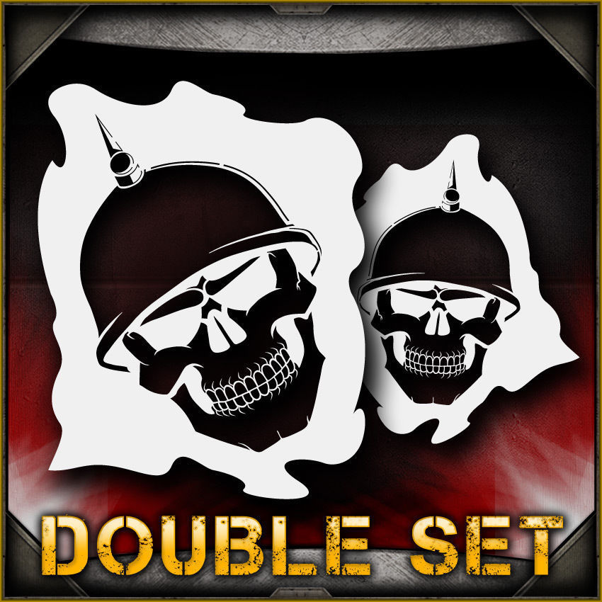 Skull 30b Airbrush Stencil Template Airsick