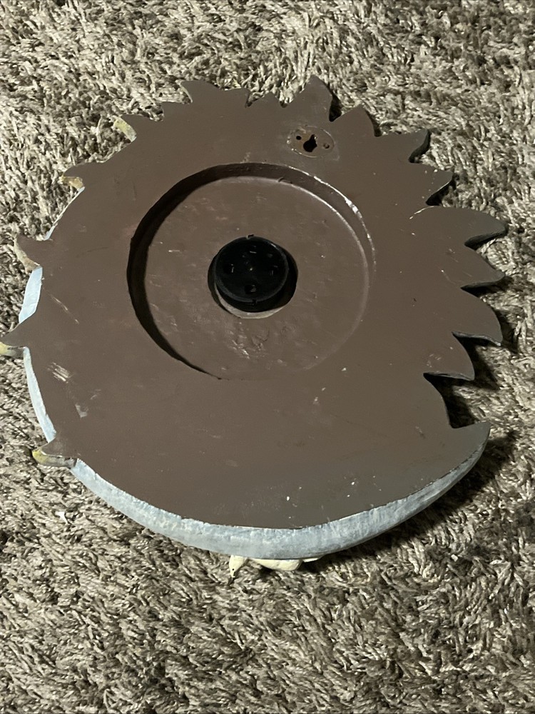 Vintage Celestial Square Sun Wall Clock Cherub Blue