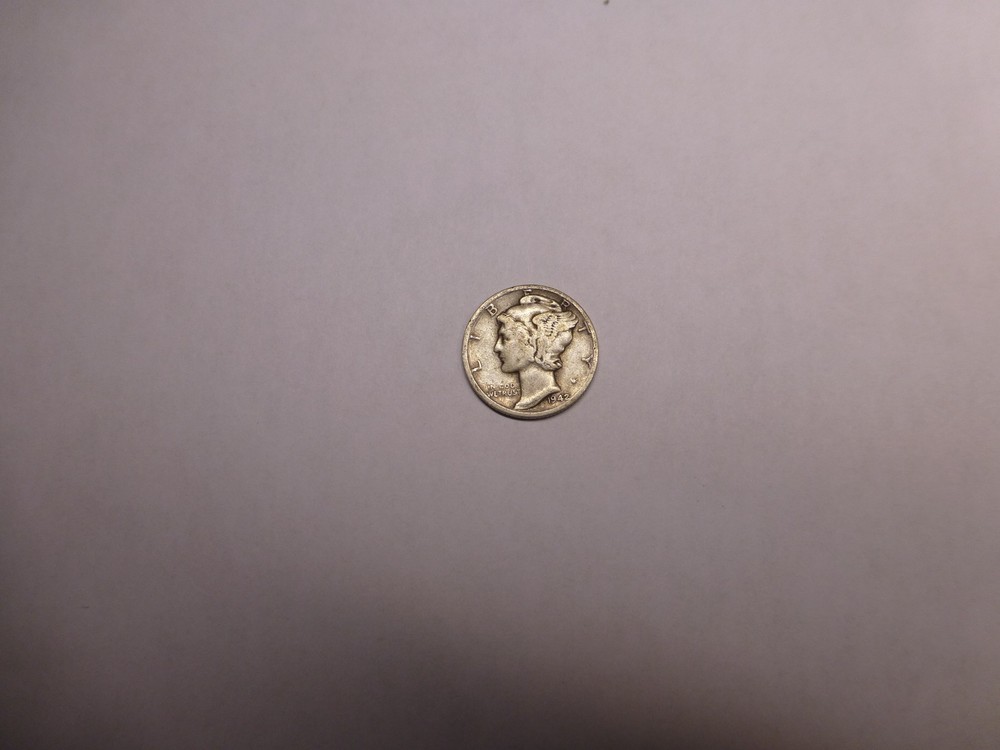 1942 Mercury Sliver Dime