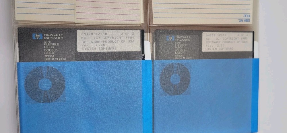 HP 64000 Floppy Disk Set 13 Discs Logic Development System