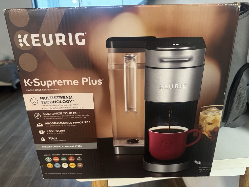 Keurig K-Supreme Gray Pod Coffee Machine