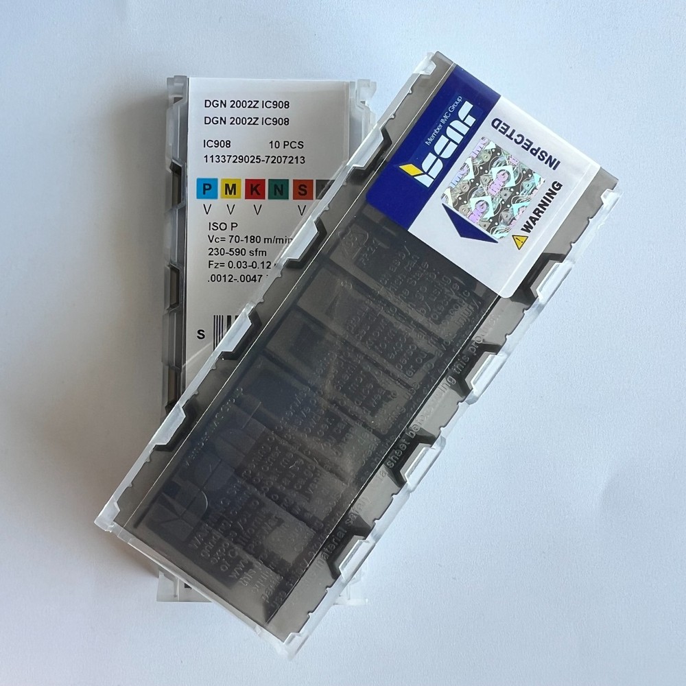 10Pcs/BOX Iscar DGN2002Z IC908